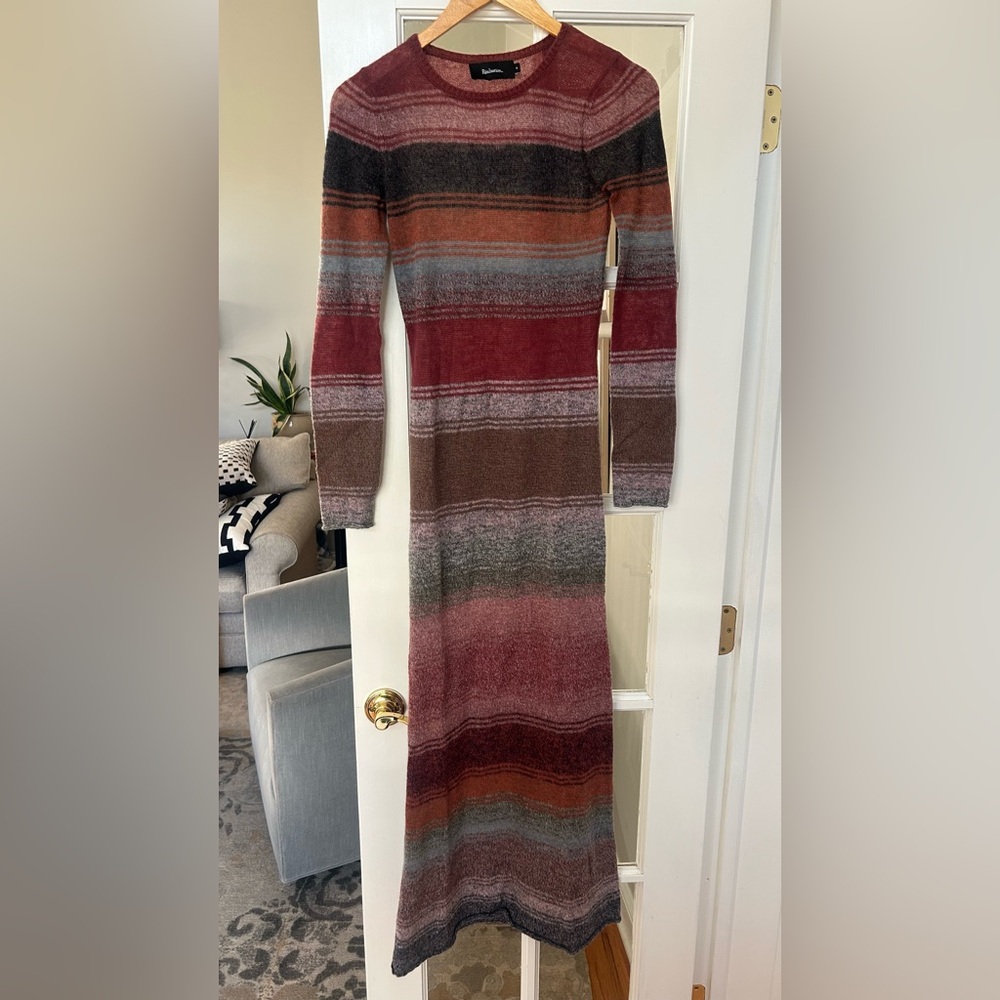Realisation par, The Daphne dress in Dune Stripe, small, brand new without tags